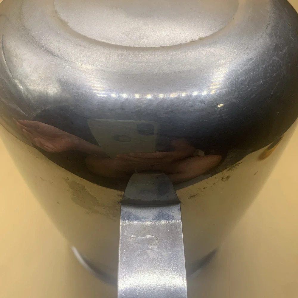 Vollrath Stainless Steel Water Pitcher Model 8212 Sheboygan, Wisconsin